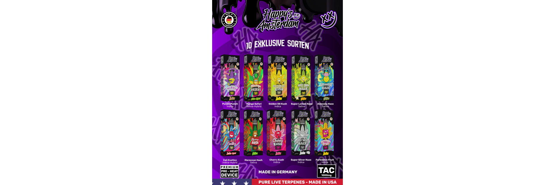 tac vape kaufen Super Silver Haze TAC Vape main image 0