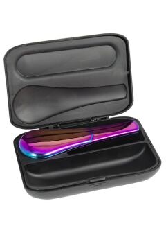 Metall-Pur-Pfeife mit Schiebedeckel in...