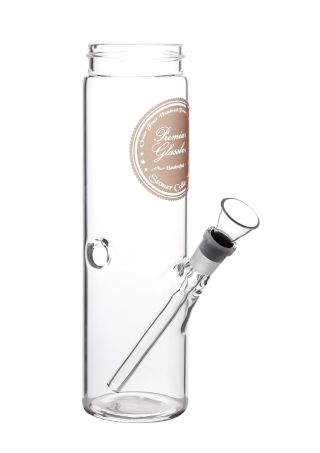 Glass Chillum for Premium Bottle Bong