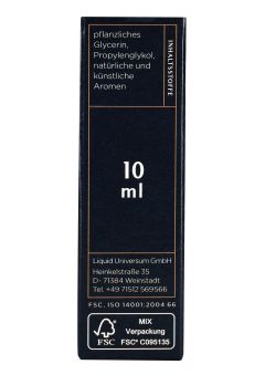 Menthol Aroma Liquid 10ml 0mg/ml