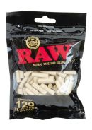 RAW Black Natural Unrefined XL-Drehfilter, ø 6mm, 120Tips/Beutel