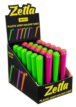 Zetla Joint Tubes/Holder - Zigaretten/ Joint Hülle pink