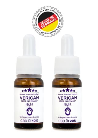 Verican Night CBD Vollspektrum Aroma Öl