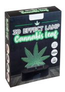 3D-Leuchte "Cannabis Leaf"