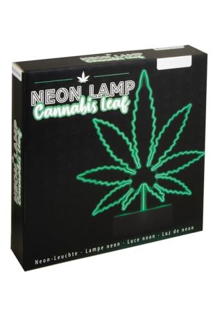 Neon-Leuchte Cannabis Leaf