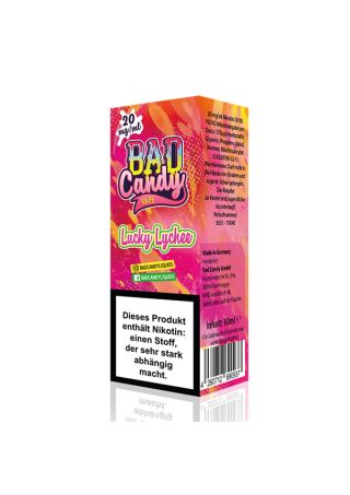 Bad Candy Nikotinsalz Liquids 20mg/ml 10ml Lucky Lychee