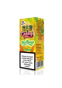 Bad Candy Nikotinsalz Liquids 10mg/ml 10ml Mad Mango