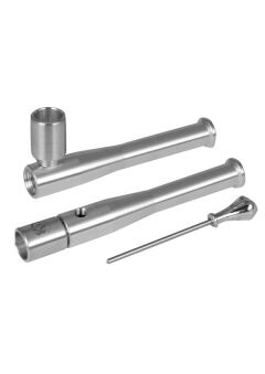 KD-Germany Aluminium „P2“ Pfeife, schraubbar,...