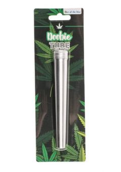 Joint Tubes/Holder - Zigaretten/ Joint Hülle, Alumnium, 115x ø11-18mm (konisch) "Deluxe Doobie"