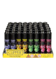 Clipper Feuerzeuge groß, AFFEN-Black Cap
