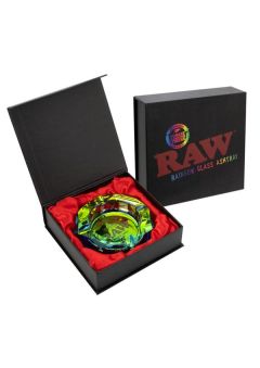 RAW Kristallglas Aschenbecher, ø ca. 11,5cm, Rainbow