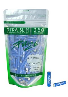 PURIZE Aktivkohlefilter, XTRA Slim BLUE, ø 5,9mm,...