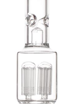 Quattro Perc 5 mm Glas-Bong